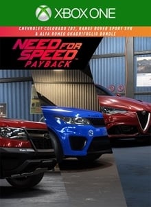 Need for Speed™ Payback: Paquete con Chevrolet Colorado ZR2, Range Rover Sport SVR y Alfa Romeo Quadrifoglio